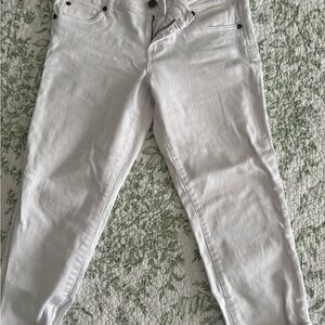 Kut from the Kloth White Catherine Boyfriend Jeans